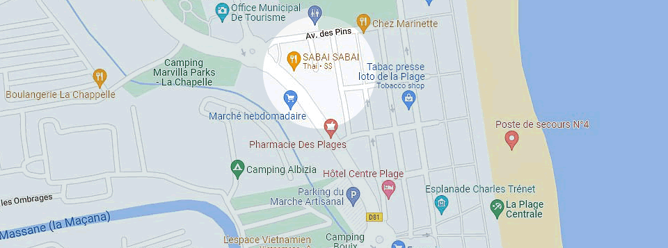 Localiser notre restaurant grâce à GoogleMaps